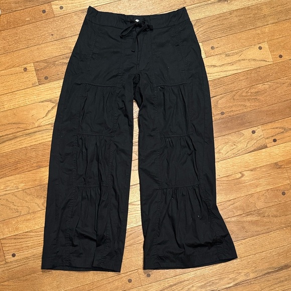 Soft Surroundings Wide Leg Ruffle Pants - Picture 2 of 3